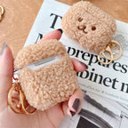 Plush Fur Eyes Airpod Case Mobile Case by CoverMeUp - Style 4