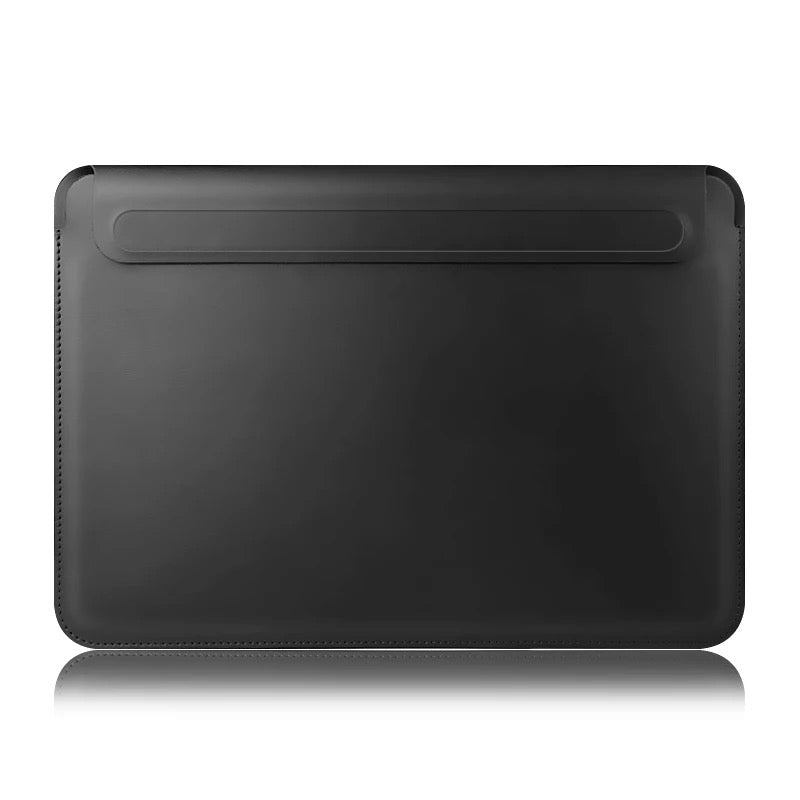 Macbook Laptop Bag Premium Faux Leather Sleeve Lightweight With Magnetic Closure Mobile Case by CoverMeUp - Style 10