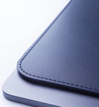 Macbook Laptop Bag Premium Faux Leather Sleeve Lightweight With Magnetic Closure Mobile Case by CoverMeUp - Style 2