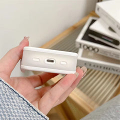 Cute Square Rainbow Heart Airpod Case