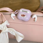 Cute Candy Purple Hello Kitty Airpod Glossy Case Mobile Case by CoverMeUp
