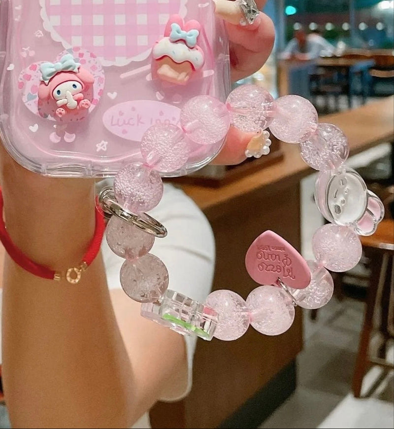 Pink Lanyard Bracelet Accesssory