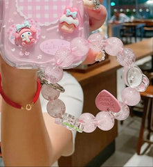 Pink Lanyard Bracelet Accesssory