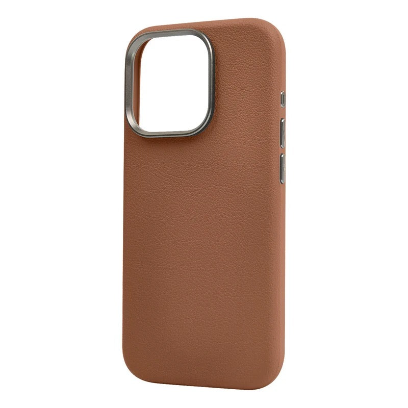 Protective Apple iPhone Back Cover - Premium Luxury Leather iPhone Case - Style 10