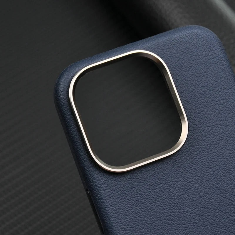 Protective Apple iPhone Back Cover - Premium Luxury Leather iPhone Case - Style 5