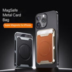 Magsafe Titanium Card Holder Mobile Case by CoverMeUp - Style 3