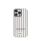 Protective Apple iPhone Back Cover - Stripe Bow Glossy Plaid Magsafe Magnetic Phone Holder iPhone Pre-Order Case - Style 6