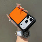 Protective Apple iPhone Back Cover - Leather Litchi Pattern Black Bumper iPhone Pre-Order Case - Style 2