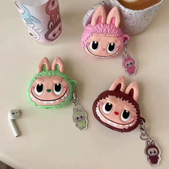 3D Labubu Airpod Case With Hanging
