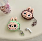 3D Labubu Airpod Case With Hanging Mobile Case by CoverMeUp - Style 6