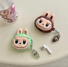 3D Labubu Airpod Case With Hanging