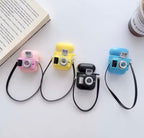 3D Emily In Paris Retro Camera Light Flash Airpod Cases Mobile Case by CoverMeUp - Style 4