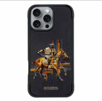 Protective Apple iPhone Back Cover - Santa Barbara Polo Raquet Club CEDRIC Series Case for iPhone 16 (BLACK)