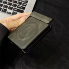 Magnetic Leather Fold Samsung Z Flip Pre-Order Case Mobile Case by CoverMeUp - Style 5