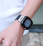 Santa Barbara Polo KEITH Series Watch Case for iWatch Series 10,  46mm (BLACK) Mobile Case by CoverMeUp - Style 3