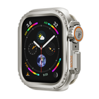 Santa Barbara Polo KEITH Series Watch Case for iWatch Series 10,  46mm (NATURAL TITANIUM) Mobile Case by CoverMeUp