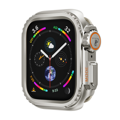 Santa Barbara Polo KEITH Series Watch Case for iWatch Series 10,  46mm (NATURAL TITANIUM)