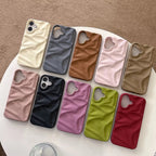 Matte Wrinkle Textured Pre-Order iPhone Silicone Case