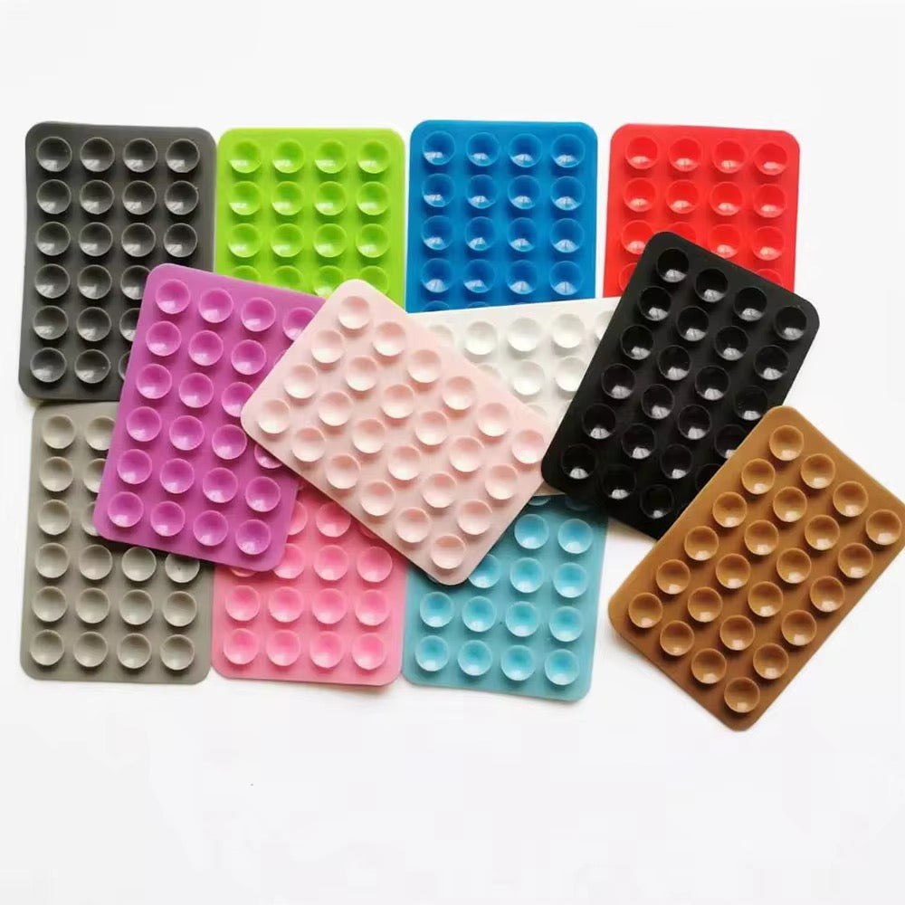 Silicone Suction Cup Grip Phone Holder Mobile Wall Mount Waterproof Sticker Mobile Case by CoverMeUp - Style 6