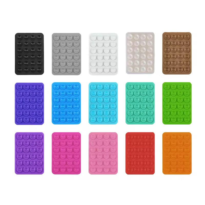 Silicone Suction Cup Grip Phone Holder Mobile Wall Mount Waterproof Sticker Mobile Case by CoverMeUp - Style 2