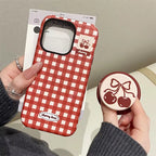 Protective Apple iPhone Back Cover - Cherry Nuts Magsafe Magnetic Phone Holder iPhone Pre-Order Case - Style 3