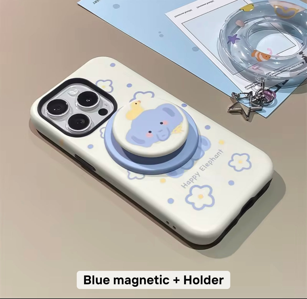 Protective Apple iPhone Back Cover - Pet Parents Animal Lovers Magsafe Magnetic Phone Holder iPhone Pre-Order Case - Style 6