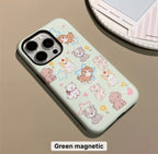 Protective Apple iPhone Back Cover - Pet Parents Animal Lovers Magsafe Magnetic Phone Holder iPhone Pre-Order Case - Style 12