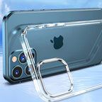 Protective Apple iPhone Back Cover - Crystal Clear Glass Case for iPhone 14 Pro Max