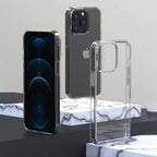 Protective Apple iPhone Back Cover - Crystal Clear Glass Case for iPhone 14 Pro Max - Style 3