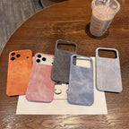 Protective Apple iPhone Back Cover - iPhone Magsafe Denim Fabric Pre-Order Magnetic Case