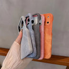 Protective Apple iPhone Back Cover - iPhone Magsafe Denim Fabric Pre-Order Magnetic Case - Style 2