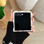 Cute Dog Bracelet Lanyard Chain Samsung Z Flip Pre-Order Case Mobile Case by CoverMeUp - Style 5
