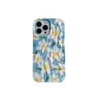 Protective Apple iPhone Back Cover - Floral Flowers Cute Aesthetic Textured iPhone Soft Silicone Case - Style 7
