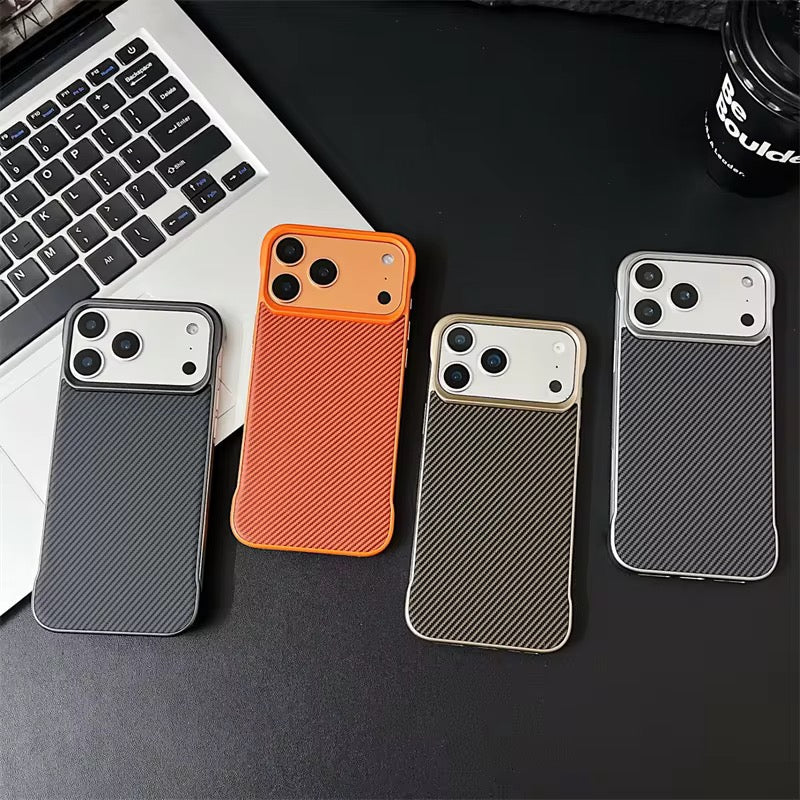 Premium Rimless Leather Magnetic Pre-Order Luxury Case Mobile Case by CoverMeUp