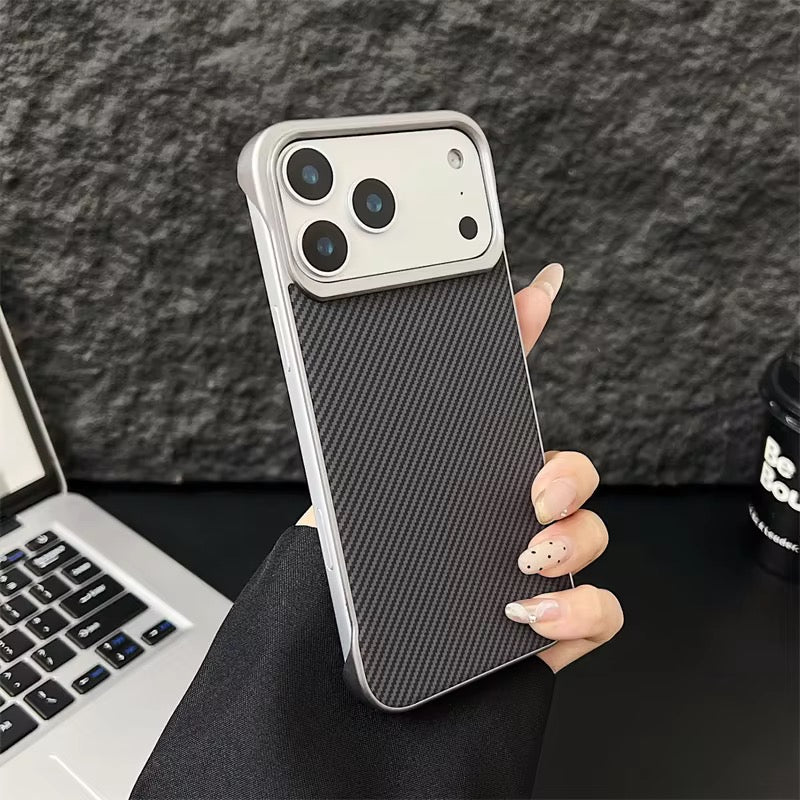Premium Rimless Leather Magnetic Pre-Order Luxury Case Mobile Case by CoverMeUp - Style 4