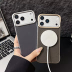 Premium Rimless Leather Magnetic Pre-Order Luxury Case Mobile Case by CoverMeUp - Style 2