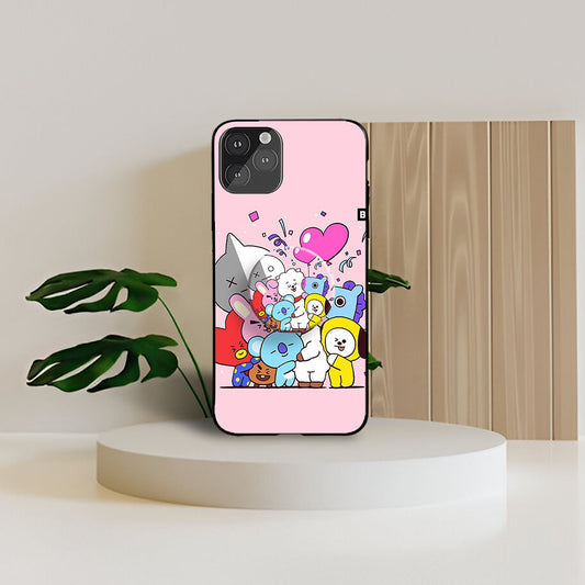 Chimmy & Friends Phone Holder Glossy Metal Bumper Case Mobile Case by CoverMeUp