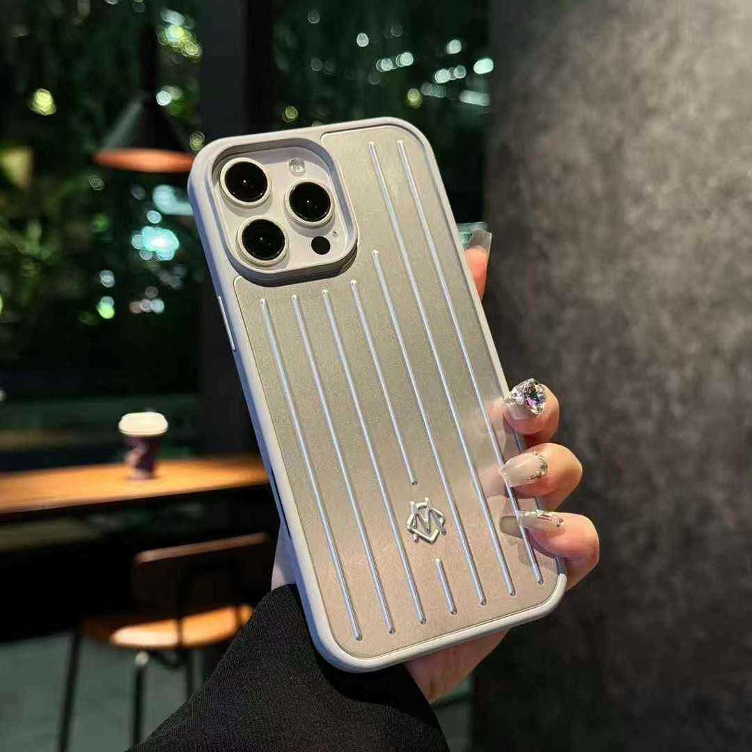 Aluminium Phone Case for iPhone 16 Pro  (Silver)