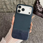 Protective Apple iPhone Back Cover - Premium Leather Anti-Slip iPhone Pre-Order Case - Style 8