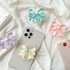 Cute Pastel Colors Bow Gripper Phone Holder Bracket Mobile Case by CoverMeUp - Style 2