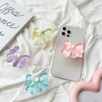 Cute Pastel Colors Bow Gripper Phone Holder Bracket Mobile Case by CoverMeUp
