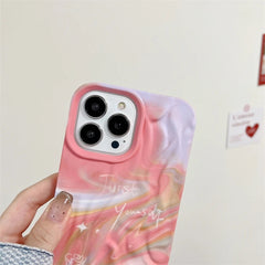 Trust Yourself Aesthetic Textured iPhone Soft Silicone Case