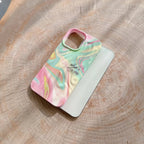 Protective Apple iPhone Back Cover - What A Day Aesthetic Textured iPhone Soft Silicone Case - Style 2