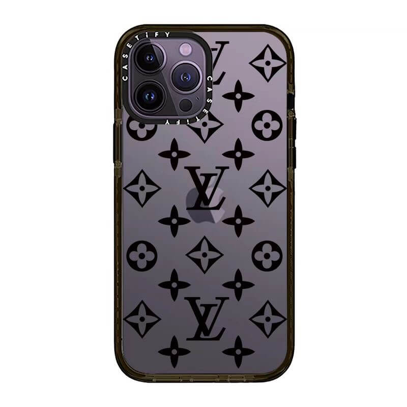 Luxury Branded Transparent Case for iPhone 14 Pro Max