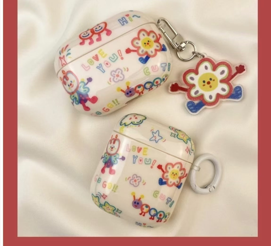 Cute Designer Airpods  Silicon Case for Airpods 4