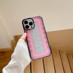 Protective Apple iPhone Back Cover - Quotes Designer Transparent Case for iPhone 14 Pro Max - Style 2