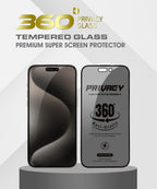 Protective Apple iPhone Back Cover - Full 360 Privacy Screen Guard for iPhone | Full Four Sides Privacy Guard for iPhone 13 Pro - Style 3