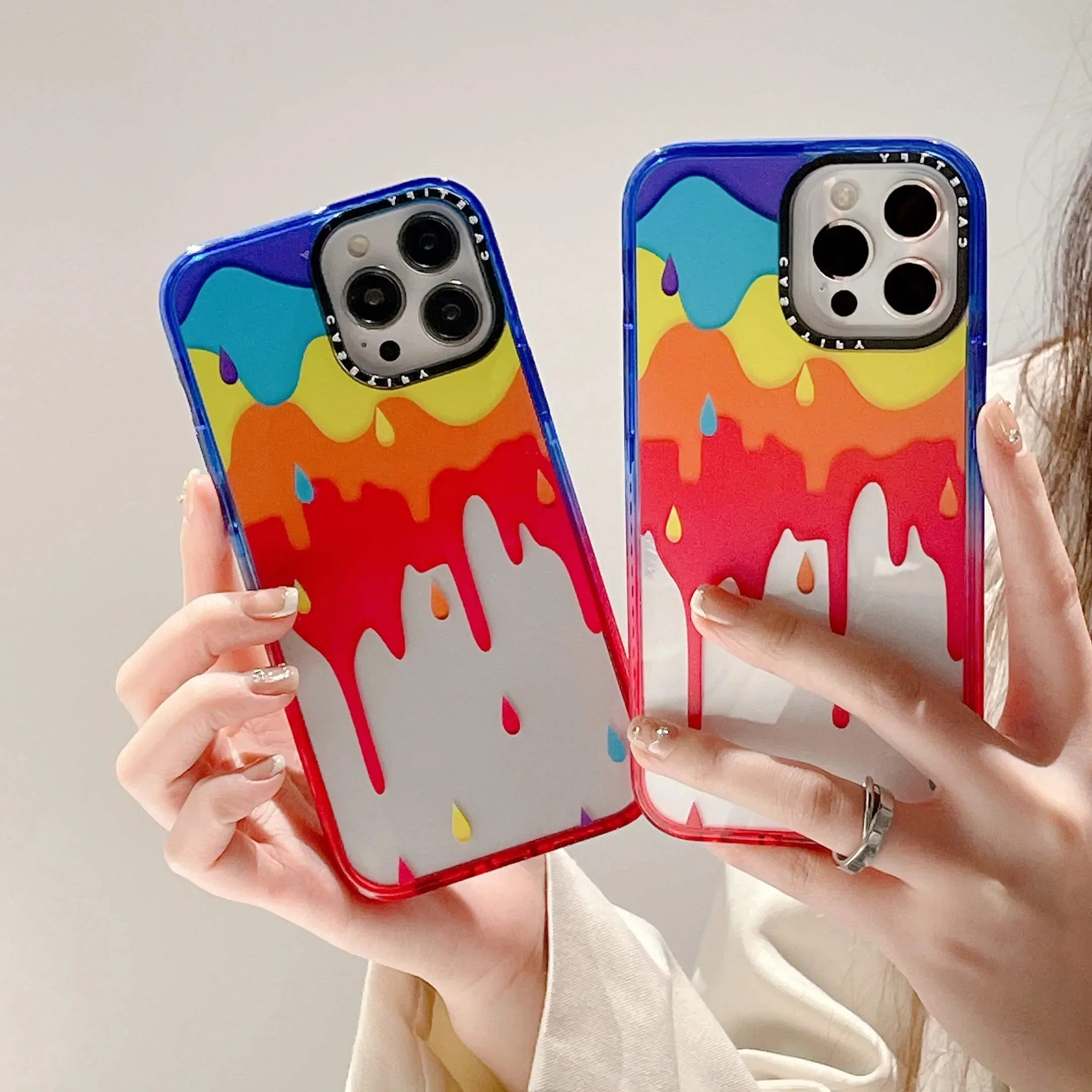 Designer Transparent Case for iPhone 14 Pro