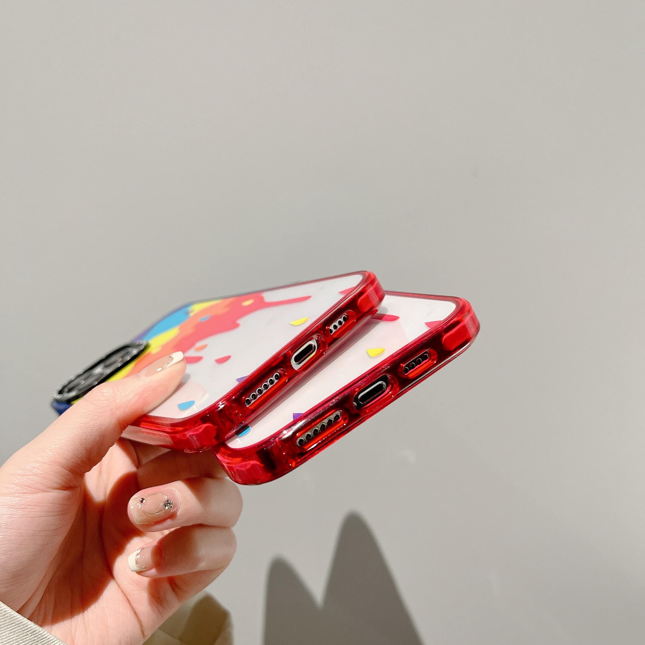 Designer Transparent Case for iPhone 14 Pro