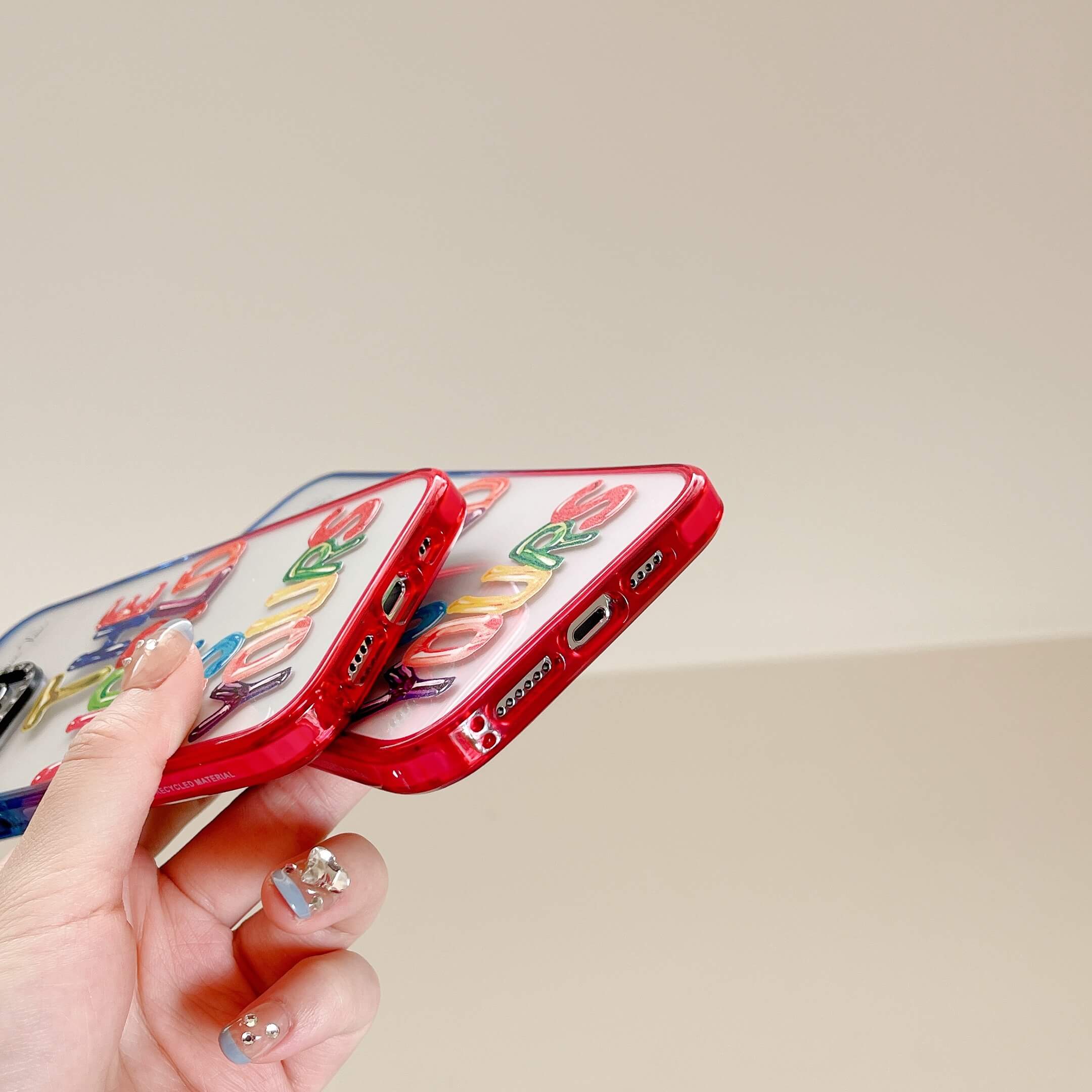 Designer Transparent Case for iPhone 14 Pro